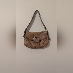 Y2K Coach Soho Bag-Camel